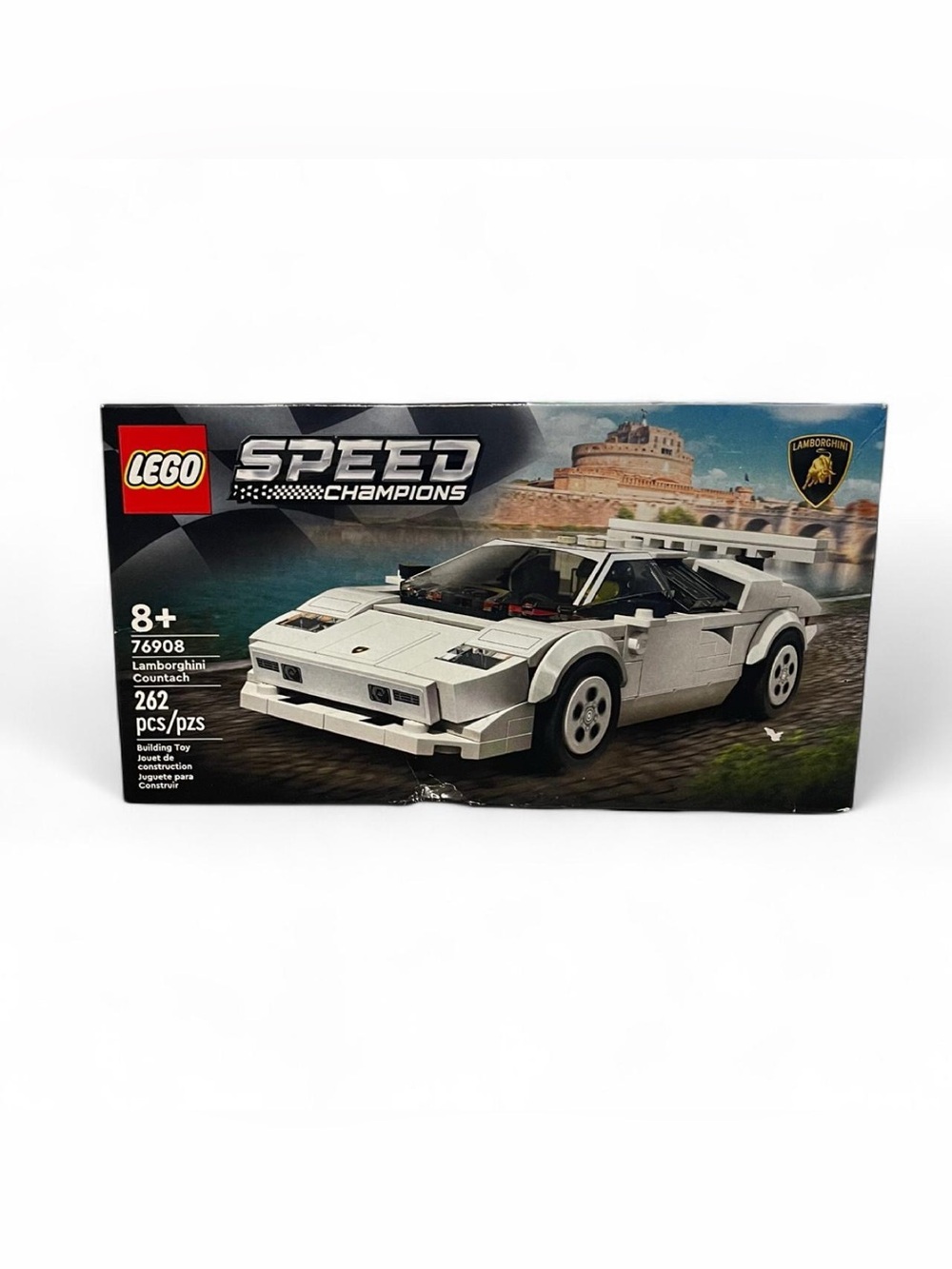 LEGO SPEED CHAMPIONS: Lamborghini Countach (76908) - New - Damaged Box